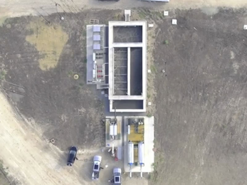 High-efficiency wastewater treatment facility for sustainable reuse and environmental protection.